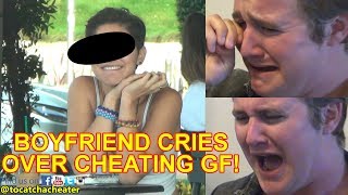 Grown Man Cries because of Cheating Girlfriend Part 1  To Catch a Cheater [upl. by Drape]