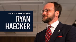 UATX Professors Meet Ryan Haecker [upl. by Grunenwald]