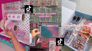 Satisfying Packing Orders 📝 ASMR Tiktok Compilation  Bubbles Asmr [upl. by Einwat]