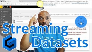 Create a Power BI streaming dataset for realtime dashboards [upl. by Follansbee]