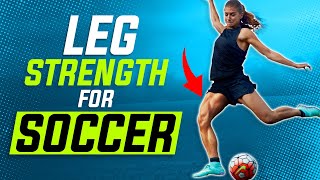 BEST Lower Body Strength Exercises For Soccer  Football [upl. by Hercule]