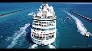 Enchantment of the Seas 4k  DJI Mavic Pro [upl. by Ecreip212]