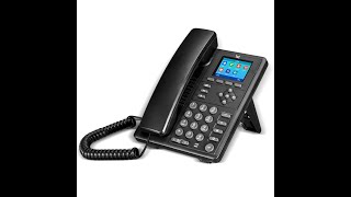 Entry level IP Phone with HD voice 4 SIP accounts and colorful display [upl. by Maon]