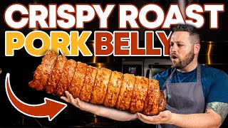 Crispy Roast Pork Belly Porchetta [upl. by Mosenthal]