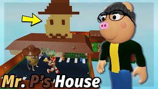 ROBLOX PIGGY BUILD MODE PONY FOUND MR PS HOUSE [upl. by Pincas]