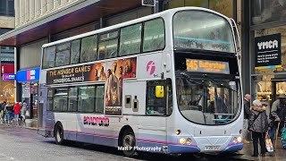 First Bradford Volvo B9TL Wright Gemini 37082 [upl. by Izzy]