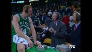 Brian Scalabrine Postgame interview 20072008 vs Toronto Raptors [upl. by Sacksen628]