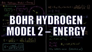 Quantum Chemistry 15  Bohr Hydrogen Model 2 Energy [upl. by Berkshire]