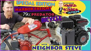 Build a Motorized Bike with Harbor Freight Predator 3hp 79cc Engine [upl. by Nyla]