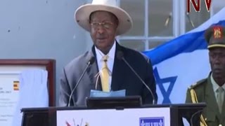 President Museveni speech at Entebbe during Netanyahus visit commemorating Entebbe raid [upl. by Marston]