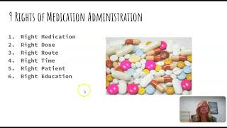 Medicationa Administration 9 Rights and 3 Med Checks Focused Content [upl. by Ysnap]