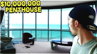 CRAZY 10M MIAMI PENTHOUSE TOUR [upl. by Niamrahc370]