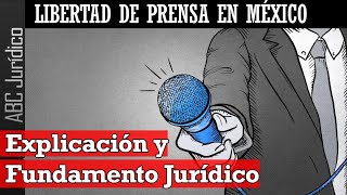 IMPORTANTE 🇲🇽 MÉXICO Y SU LIBERTAD DE PRENSA ART 7° CONSTITUCIONAL [upl. by Eseenaj]