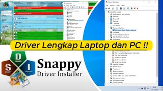 Driver Windows 7 Windows 81 Windows 10 dan Windows 11 dengan  Snappy Driver Installer [upl. by Ahtnamys]