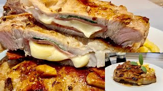 Cotes de veau farcies au jambonfromage et sauge😋😋😋 [upl. by Lindahl242]