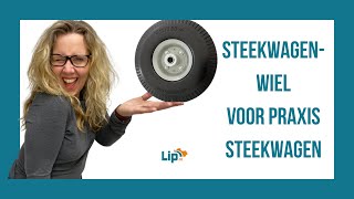 Praxis steekwagenwiel voor praxis steekwagen [upl. by Ahsillek]