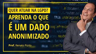 O que são dados anonimizados na LGPD [upl. by Eniaj66]