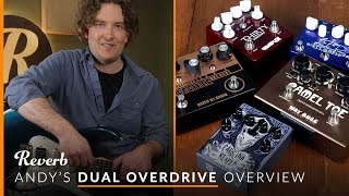 Overdrive Combo Pedals Dual Driving with Andy  Reverb Tone Report [upl. by Cohen]