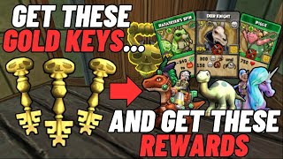 Wizard101 The BEST Ways To Get Gold Skeleton Keys [upl. by Teeniv]