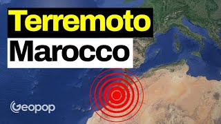 Lorigine del terremoto in Marocco  cosa è successo dal punto di vista geologico [upl. by Odraccir]