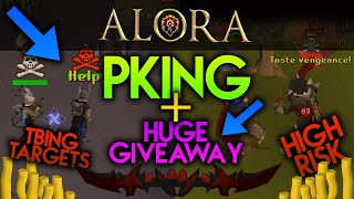 ALORA  PKing amp TBING TARGETS BANK WAS MADE  Commentary 6 HUGE GIVEAWAY [upl. by Nahtaj]