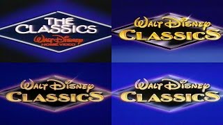 Walt Disney Classics Logos 19841994 1080p 60fps [upl. by Leynad]