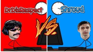 Shroud Vs DrDisRespect Pubg Moments [upl. by Ymmat]