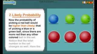 Basic Probability  Is It Equal Likely Unlikely Certain or Impossible Math for Kids [upl. by Anihsat]