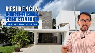 Elegante Residencia en Venta en Residencial Cumbres Cancun [upl. by Llieno142]