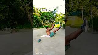 abs workout dumbbell home abs dumbbell homegym fitbody motivation youtubeshorts [upl. by Samuella860]