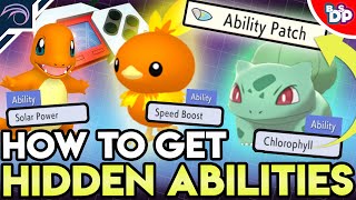 EVERY METHOD HOW TO GET HIDDEN ABILITY POKEMON in Brilliant Diamond and Shining Pearl [upl. by Saraiya]