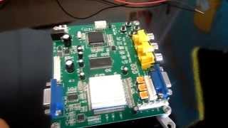 Arcade CGA to VGA Monitor Convertor [upl. by Aihsekan]