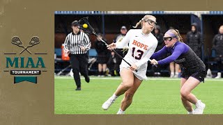 Hope vs Saint Marys  Womens Lacrosse 5623  MIAA Tournament Championship  NCAA D3 Lacrosse [upl. by Blanding]