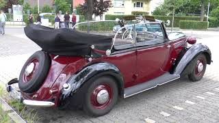 Auto Wanderer Cabriolet W 23 1939 Diethelm Klotz Bad Gandersheim [upl. by Ennasil72]