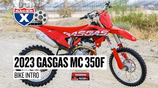 2023 GasGas MC 350F First Ride and Initial Impressions with Kris Keefer [upl. by Eoj]