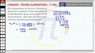 CONAMAT1°SEC EXAMEN ELIMINATORIO [upl. by Verla]