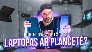 ROG Flow Z13 2022  Aš dar nemačiau GAMING TABLET 😶 [upl. by Saito]