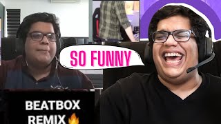 tanmaybhat Reacting To His Kacha Badam And GamerFleet Dance InIqooraidnights Finals 🤣🤣🤣 [upl. by Rettuc]