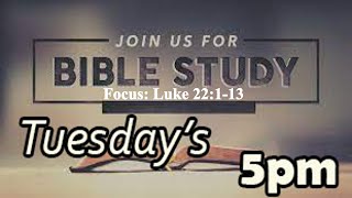 Kingstown Methodist Church Bible Study Tuesday April 16th 2024 at 500pm [upl. by Annam219]