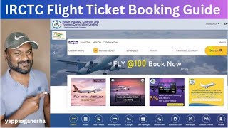 IRCTC Flight Ticket Booking Explained  How to Book Flight Tickets in IRCTC Website Or App [upl. by Ydnik]