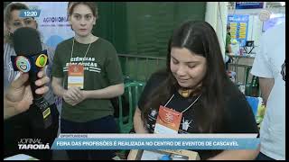 Feira das profissões em Cascavel [upl. by Ahrat]