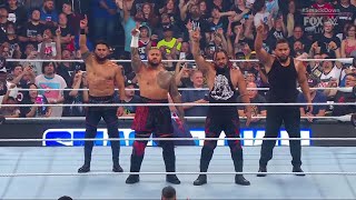 WWE SMACKDOWN 62124 RESULTS JACOB FATU JOINS THE BLOODLINE [upl. by Eisse]