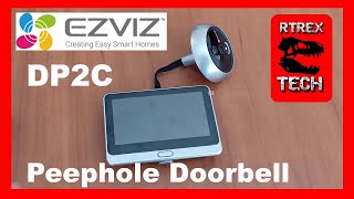 How to install and set up EZVIZ DP2C Door Viewer [upl. by Marylynne]