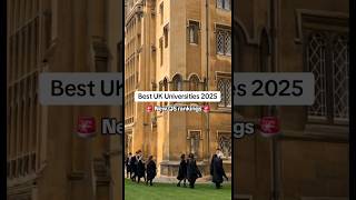 Best UK Universities according to the NEW QS rankings university students ranking knowledge uni [upl. by Geneva673]