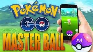 MASTER BALL GAMEPLAY IN POKEMON GO [upl. by Dafodil]