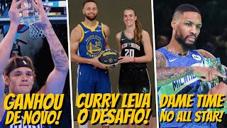 Curry VENCE o desafio contra SIonescu  DAME TIME no Torneio de 3 PTS  Mac McClung vence DE NOVO [upl. by Devinna]