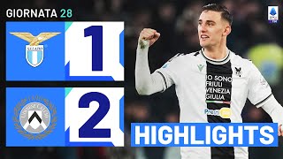 LAZIOUDINESE 12  HIGHLIGHTS  28ª GIORNATA  SERIE A TIM 202324 [upl. by Malonis62]