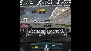 ✅ Bahrain International Circuit  Sakhir Bahrain Grand Prix início da corrida  F1  shorts 🎮 [upl. by Einhorn238]