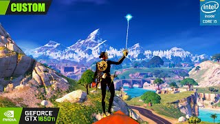 FORTNITE CHAPTER 5 SEASON 1  CUSTOM   GTX 1650TI  i510300H [upl. by Colas]