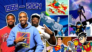 Reacting to Every DC Comic Animated Show Intro 1966  2024 [upl. by Marylee540]